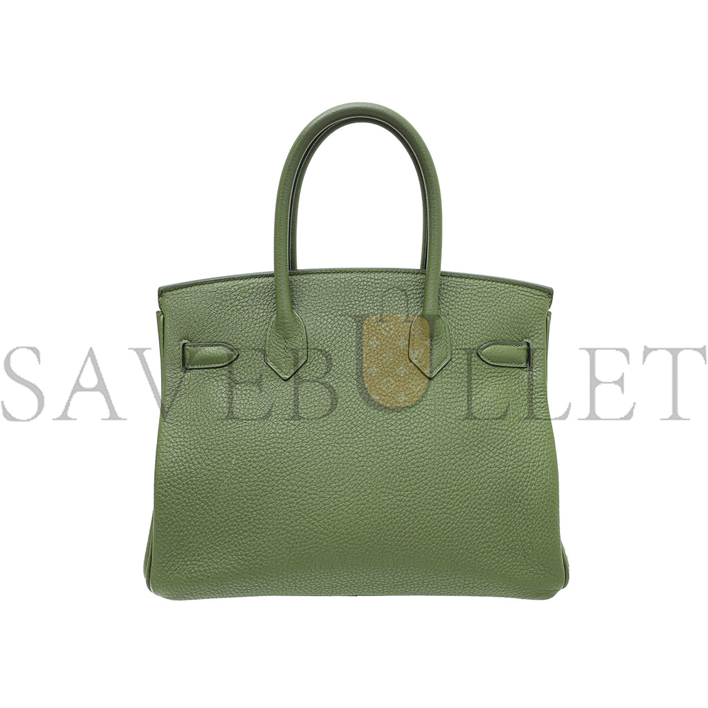 H**mes vert olive birkin 30 bag (30*22*16cm)